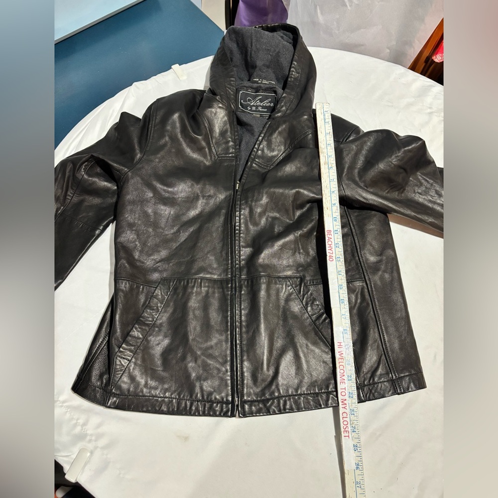 Atelier by B Thomas leather jacket